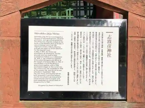 志波彦神社・鹽竈神社(宮城県)