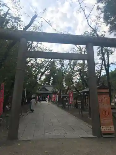 眞田神社の鳥居