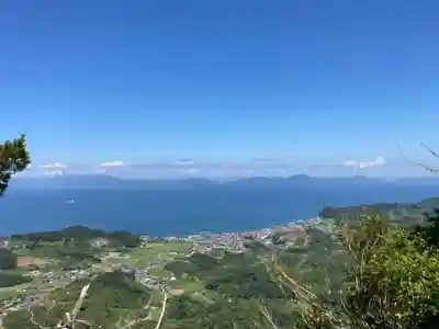 恵良神社奥之宮の周辺