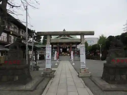 羽田神社の鳥居