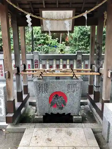 熊野神社の手水舎
