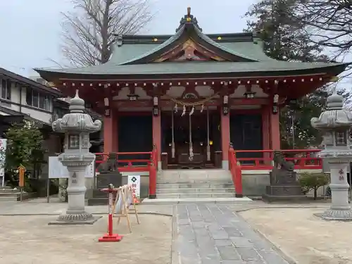 越谷香取神社の本殿