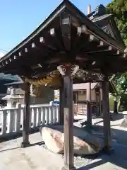 白山神社（為真）の手水