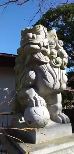 五所神社の狛犬