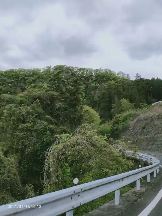 唐澤山神社の周辺