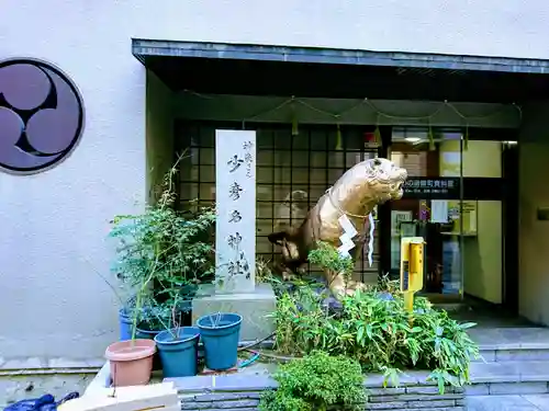 少彦名神社の狛犬