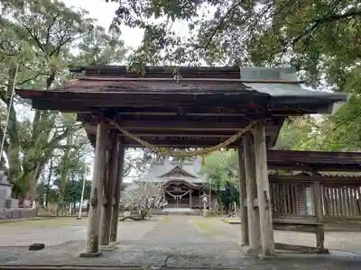 南方神社の山門