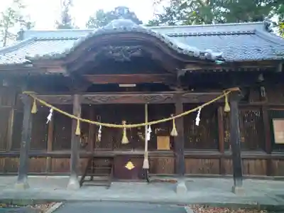 沙田神社の本殿・本堂