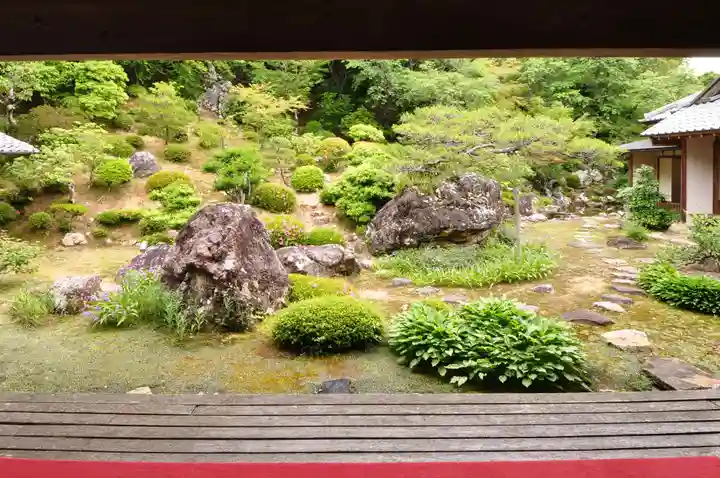 竹林寺の庭園