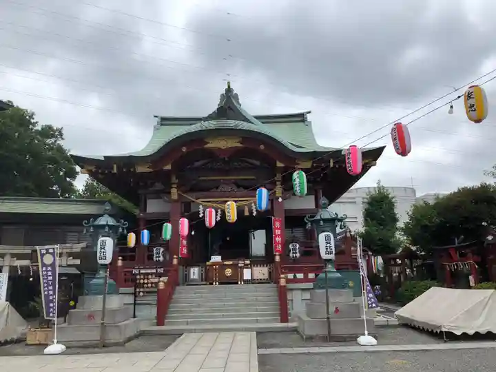 羽田神社の本殿・本堂