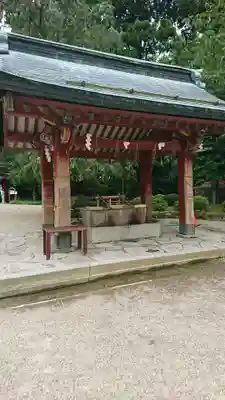 志波彦神社・鹽竈神社の手水舎