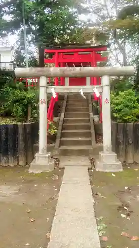 富士稲荷神社の鳥居