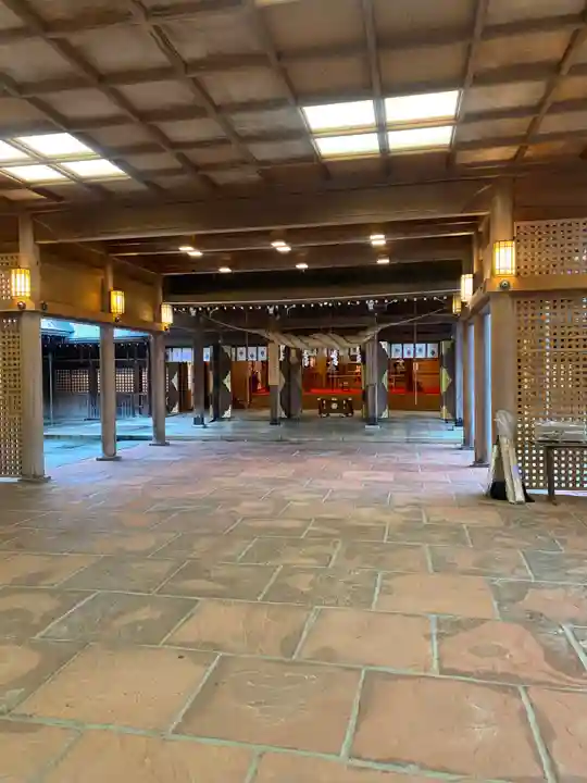 富山縣護國神社の本殿・本堂