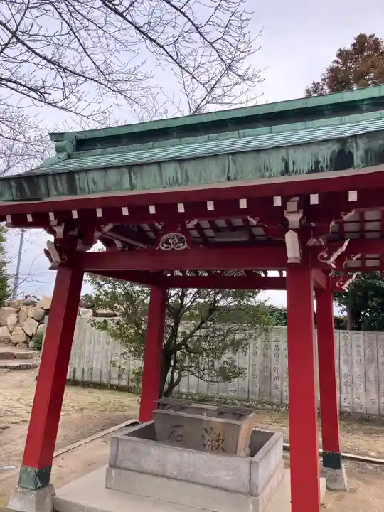 吹揚神社の手水舎