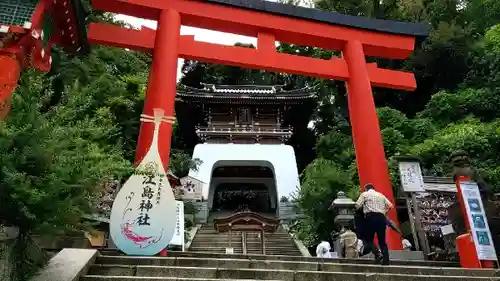 江島神社の鳥居