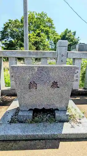 天王神社の手水舎
