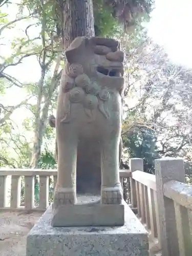 素盞嗚神社の狛犬