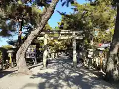 建部大社の鳥居