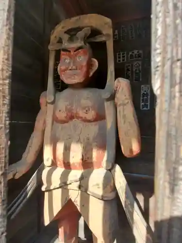 永福寺　童子堂の像