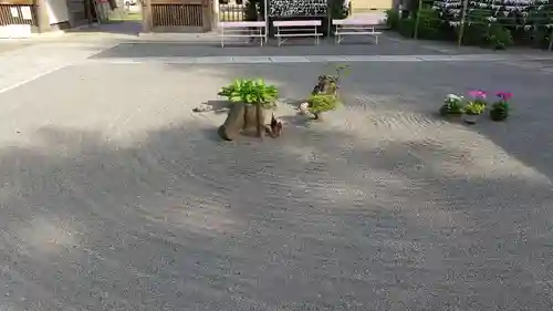 常陸第三宮　吉田神社の庭園