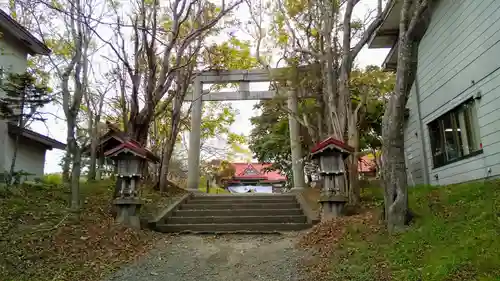 釧路一之宮 厳島神社の鳥居