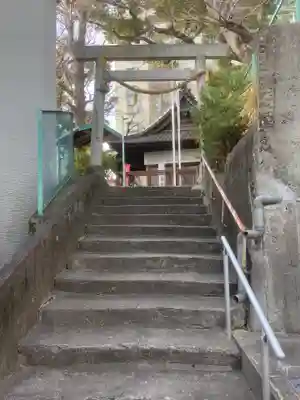 田光八幡社の鳥居