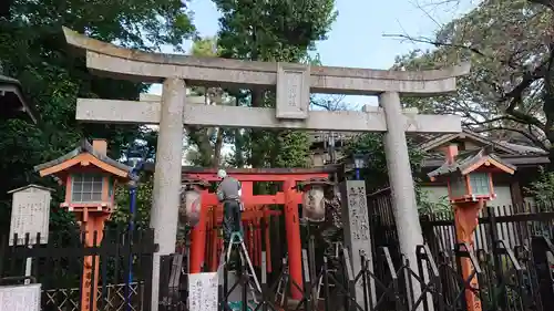 五條天神社の鳥居