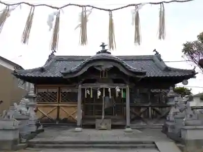 八幡神社の本殿・本堂
