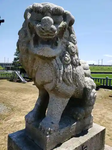 三野神社の狛犬