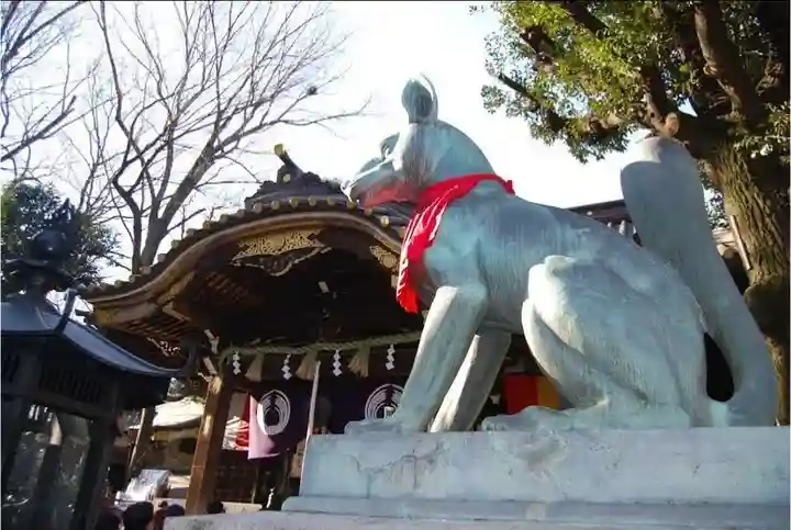 豊川稲荷東京別院の狛犬