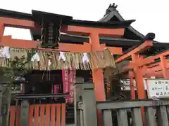 御辰稲荷神社の鳥居