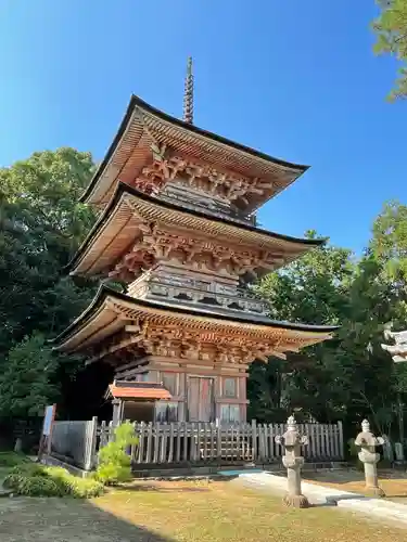 岩殿山安楽寺（吉見観音）の塔