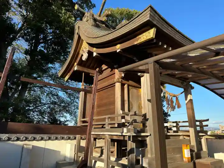 酒人神社の本殿・本堂