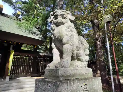 帯廣神社の狛犬