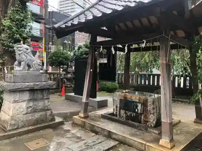 柏神社の手水舎