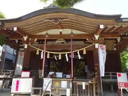 鳩森八幡神社の本殿・本堂