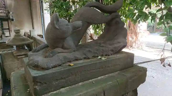 小野照崎神社の狛犬