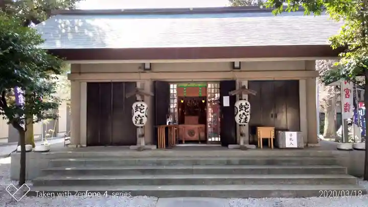 蛇窪神社の本殿・本堂
