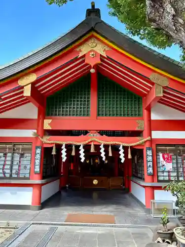 足の神様 服部天神宮の本殿・本堂