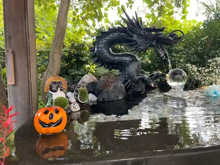 法輪寺の手水舎