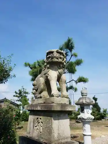 天王山神社の狛犬