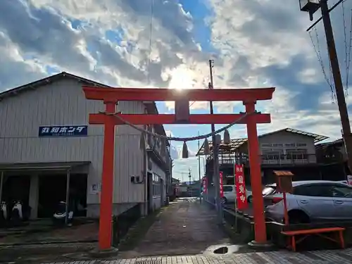 鹽庚申神社の鳥居