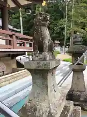 日岡神社の狛犬