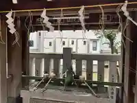 築土神社の手水舎