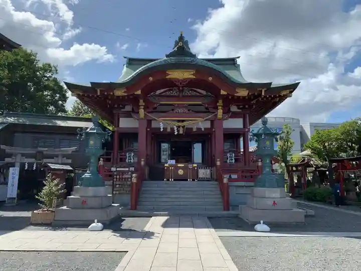 羽田神社の本殿・本堂
