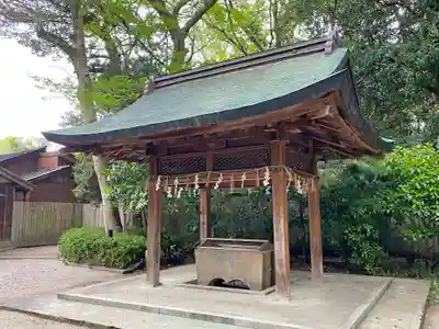 津八幡宮の手水舎