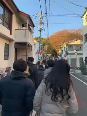 太子堂八幡神社の初詣