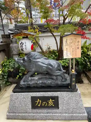 摩利支天 徳大寺の狛犬