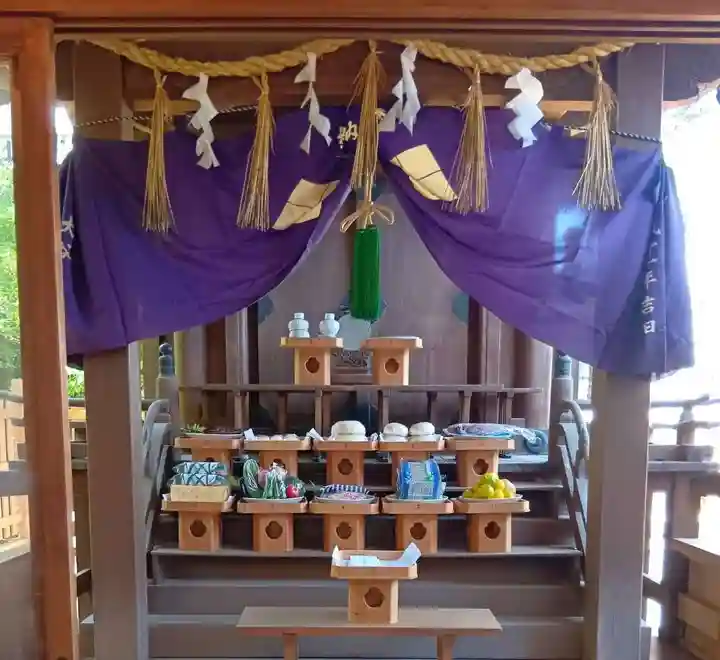 刺田比古神社のお祭り