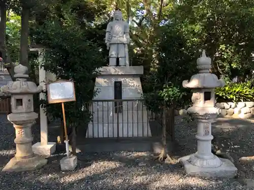 矢倉神社の像